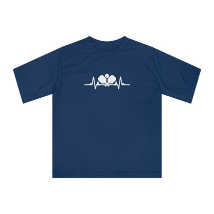 Men's Cool Pickleball T-shirt - Pickleball Pulse Navy