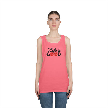 Women's Durable Pickleball Tank Top - Life is Good