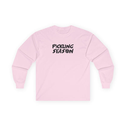 Women's Comfy Pickleball Long Sleeves top - Pickling Season Pink