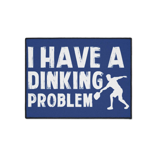 Pickleball Playful Heavy-duty Floor Mat - I Have a Dinking Problem