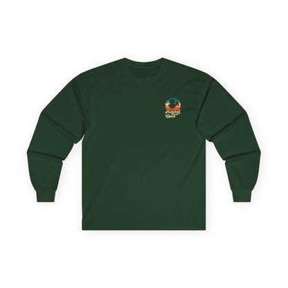 Women's Durable Pickleball Long Sleeves top - Crazy Pickleball Girl Green