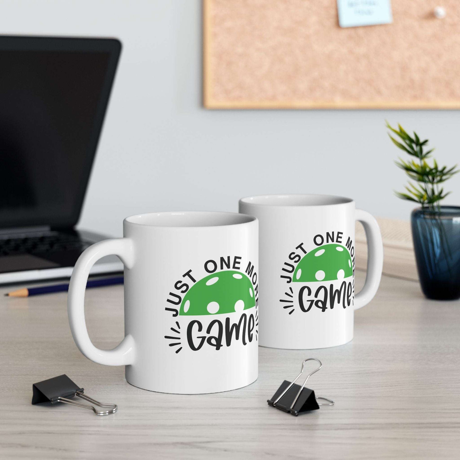 Pickleball Sporty Mug - Just One More Game