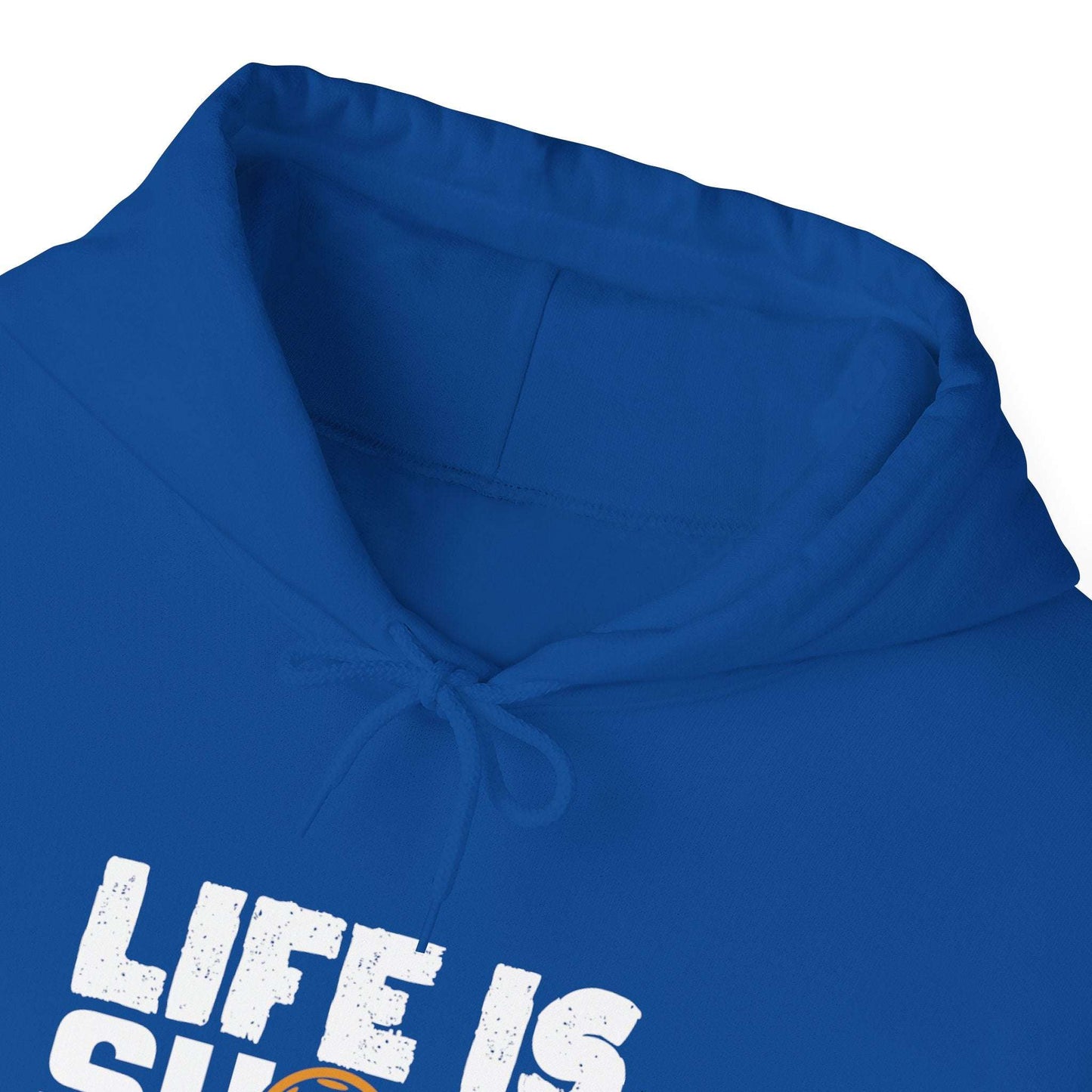 Women's Quirky Pickleball Hoodie - Life Is Short Play Pickleball