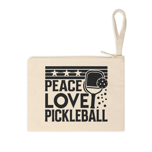 Pickleball Bold Pouch - Peace Love Pickleball