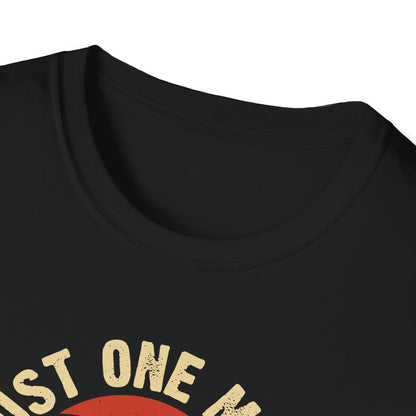 Men's Stylish Pickleball T-shirt - Just One More Game I Promise