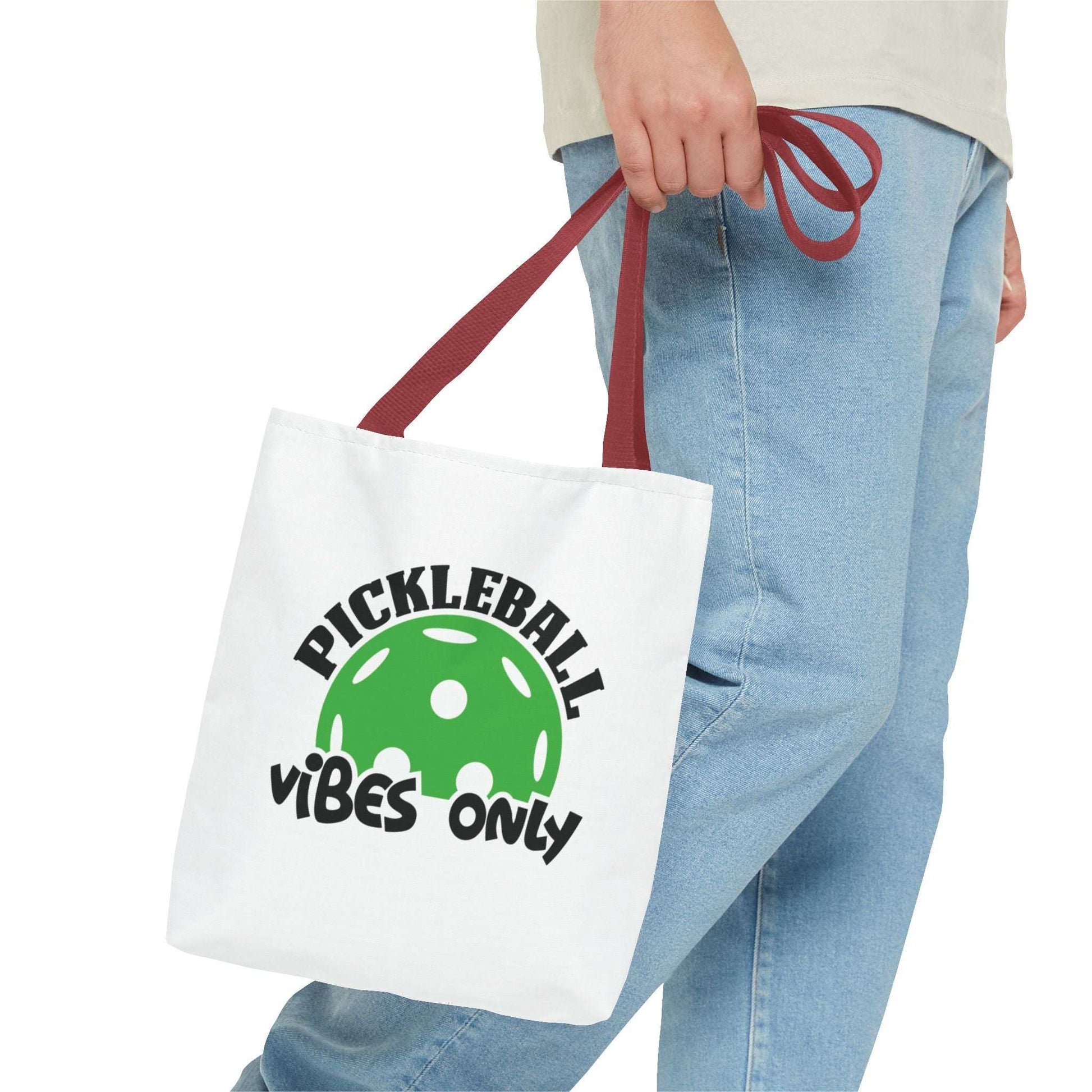 Pickleball Durable Tote Bag - Pickleball Vibes Only