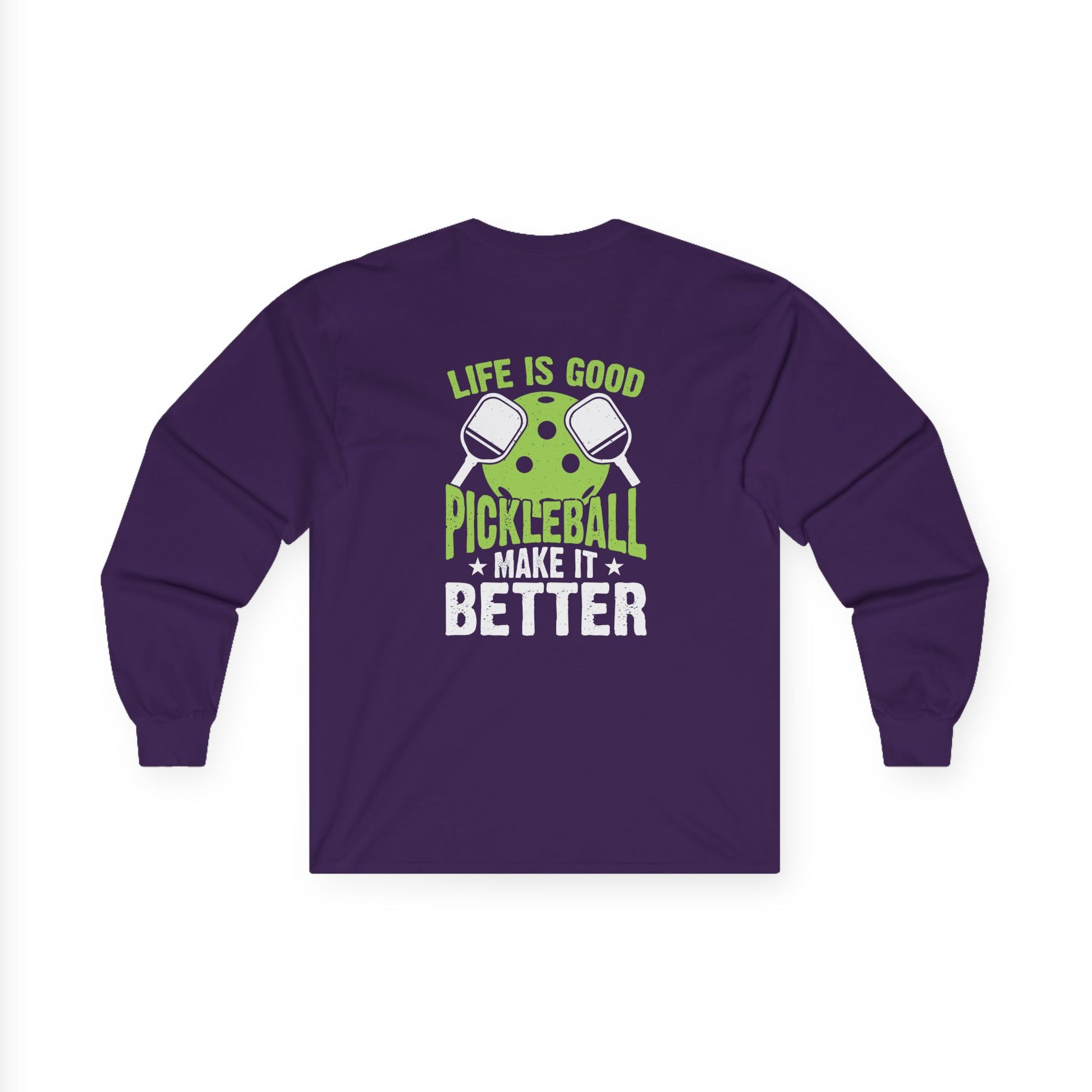 Men's Comfy Pickleball Long Sleeves top - Pickleball Make It Better