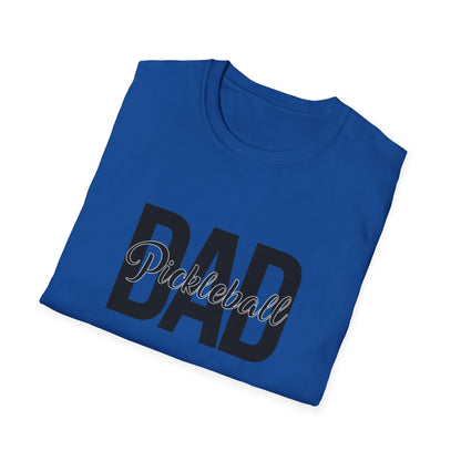 Men's Trendy Pickleball T-shirt - Pickleball Dad