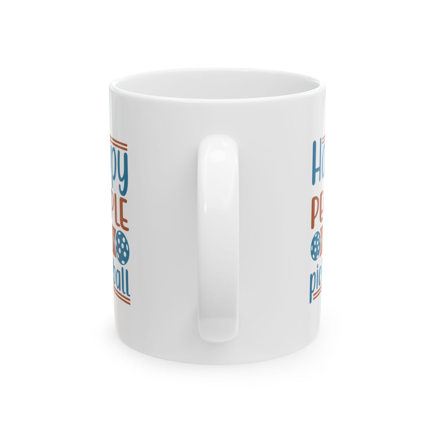 Pickleball Delightful Mug - Happy People Play Pickleball