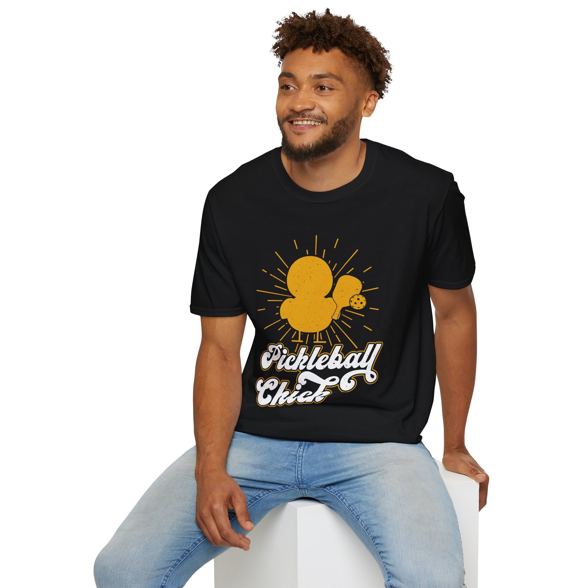 Men's Funny Pickleball T-shirt - Pickleball Chick