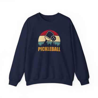 Men's Comfy Pickleball Sweatshirt - Pickleball Retro