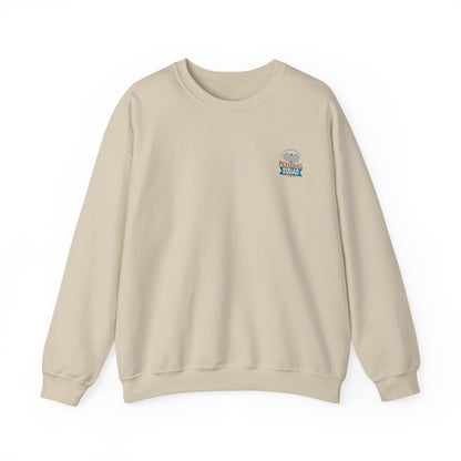 Women's Durable Pickleball Sweatshirt - Happy People Play Pickleball Beige