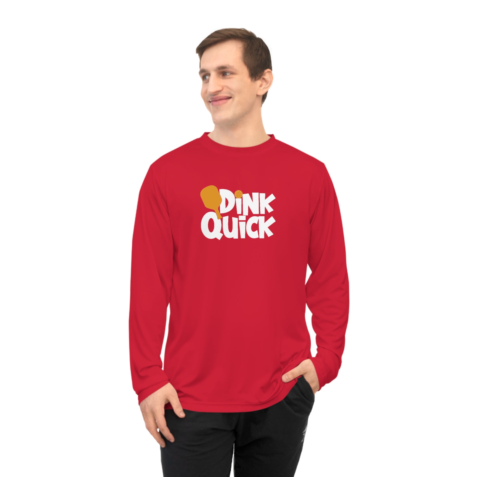 Men's Stylish Pickleball Long Sleeves top - Quick Dink