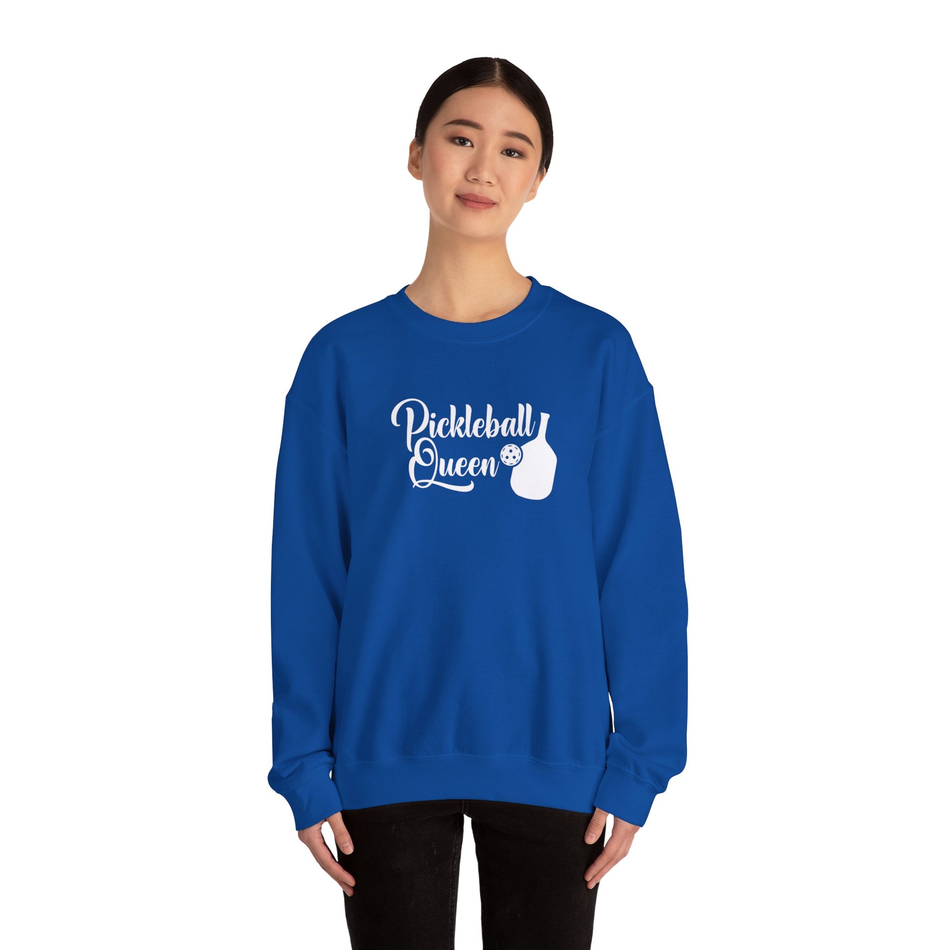 Women's Comfy Pickleball Sweatshirt - Pickleball Queen