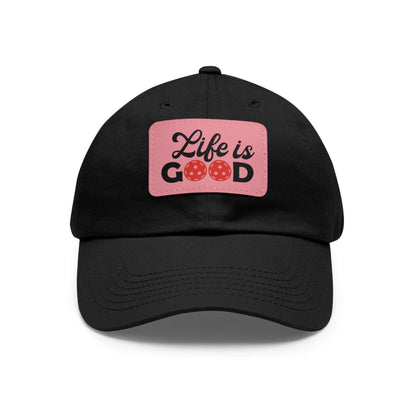 Pickleball Cute Cap - Life is Good Black