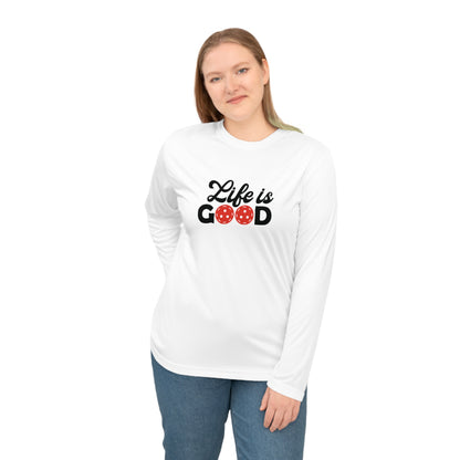 Women's Cute Pickleball Long Sleeves top - Life is Good
