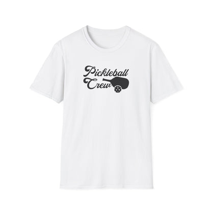 Men's Comfy Pickleball T-shirt - Pickleball Crew White