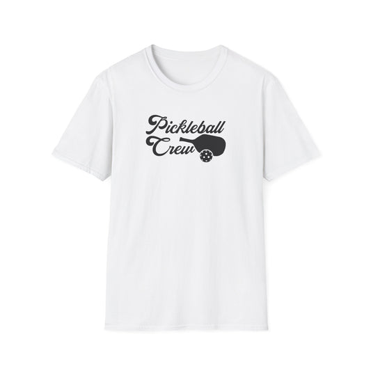 Men's Comfy Pickleball T-shirt - Pickleball Crew White