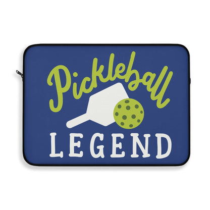 Pickleball Cool Laptop Sleeve - Pickleball Legend Blue