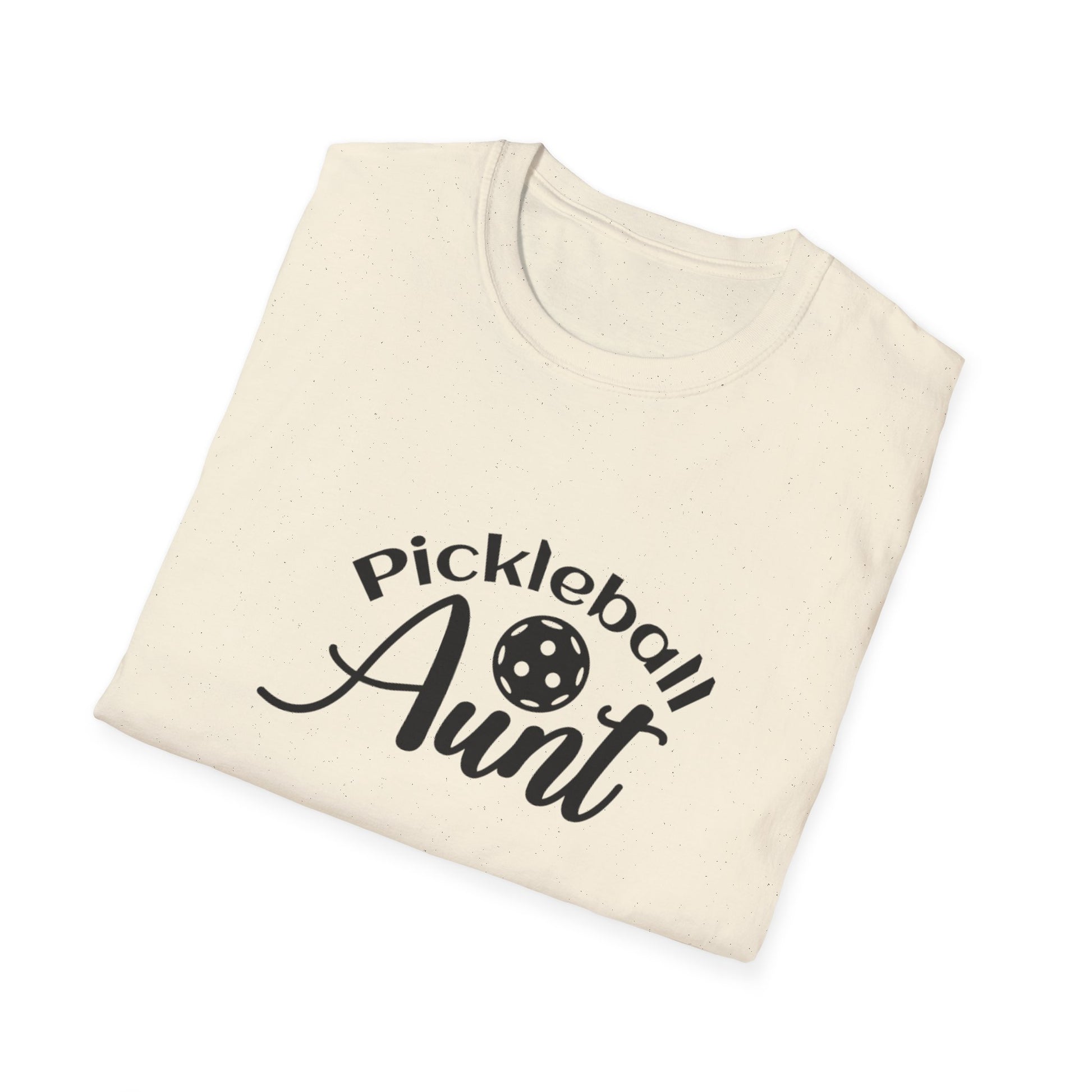 Women's Comfy Pickleball T-shirt - Pickleball Aunt