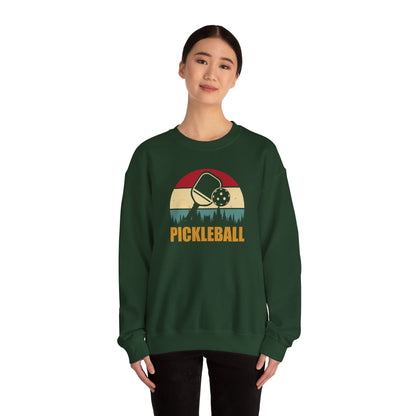 Women's Comfy Pickleball Sweatshirt - Pickleball Retro