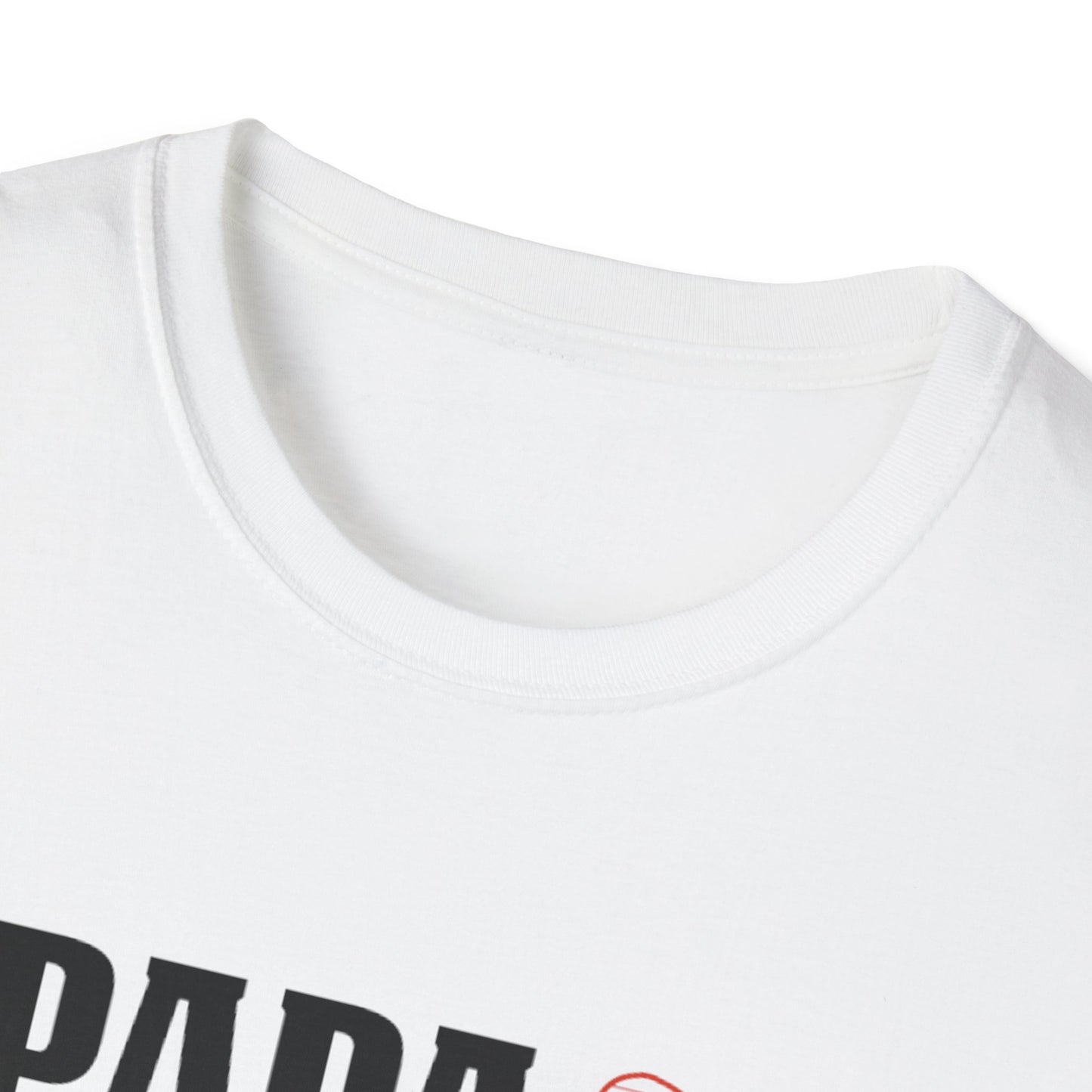 Men's Comfy Pickleball T-shirt - PAPA IS MY NAME PICKLEBALL IS MY GAME