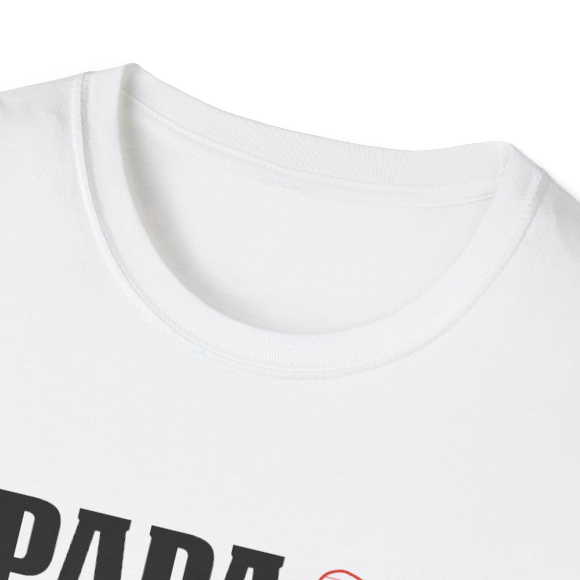 Men's Comfy Pickleball T-shirt - PAPA IS MY NAME PICKLEBALL IS MY GAME