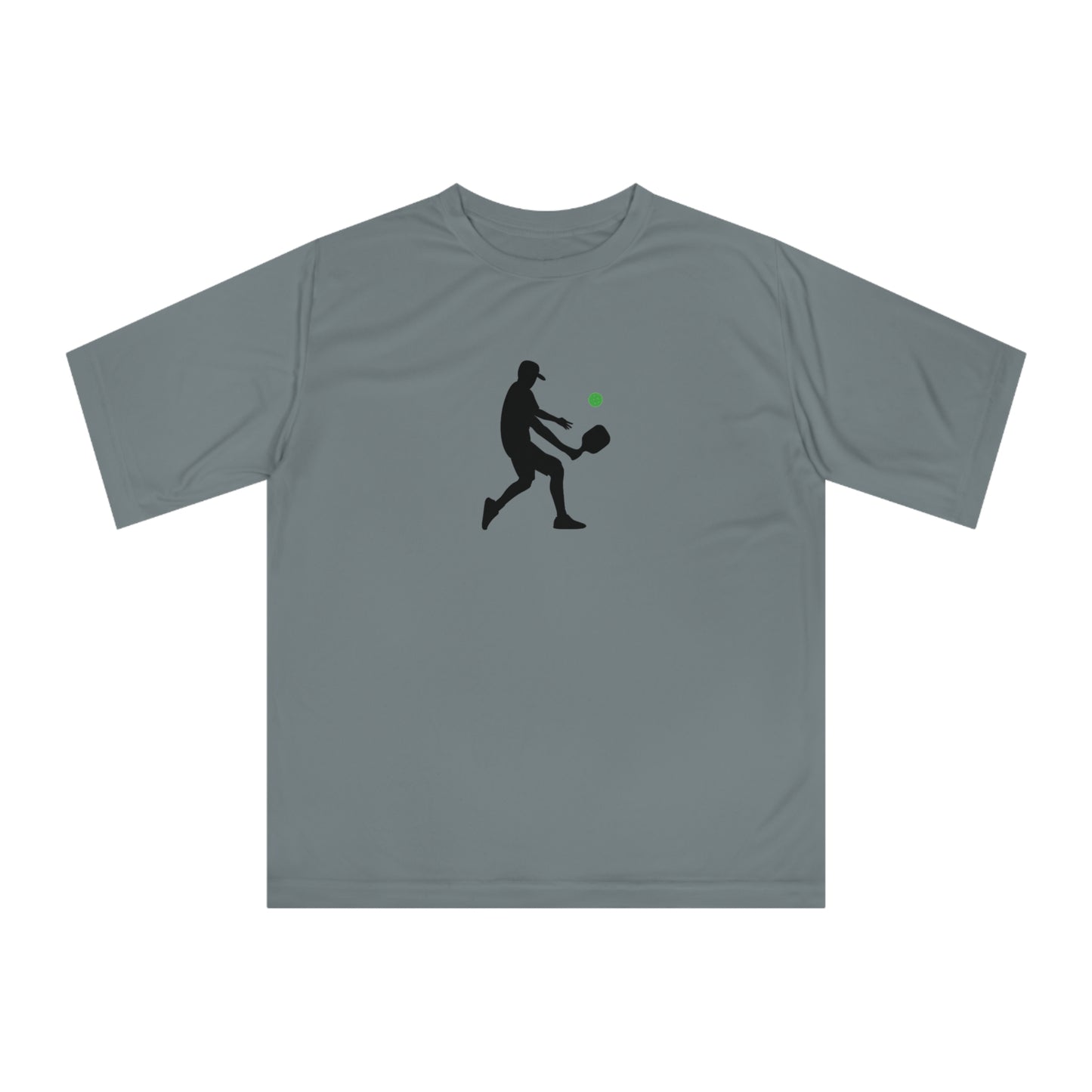 Men's Durable Pickleball T-shirt - Pickleball Player Grey