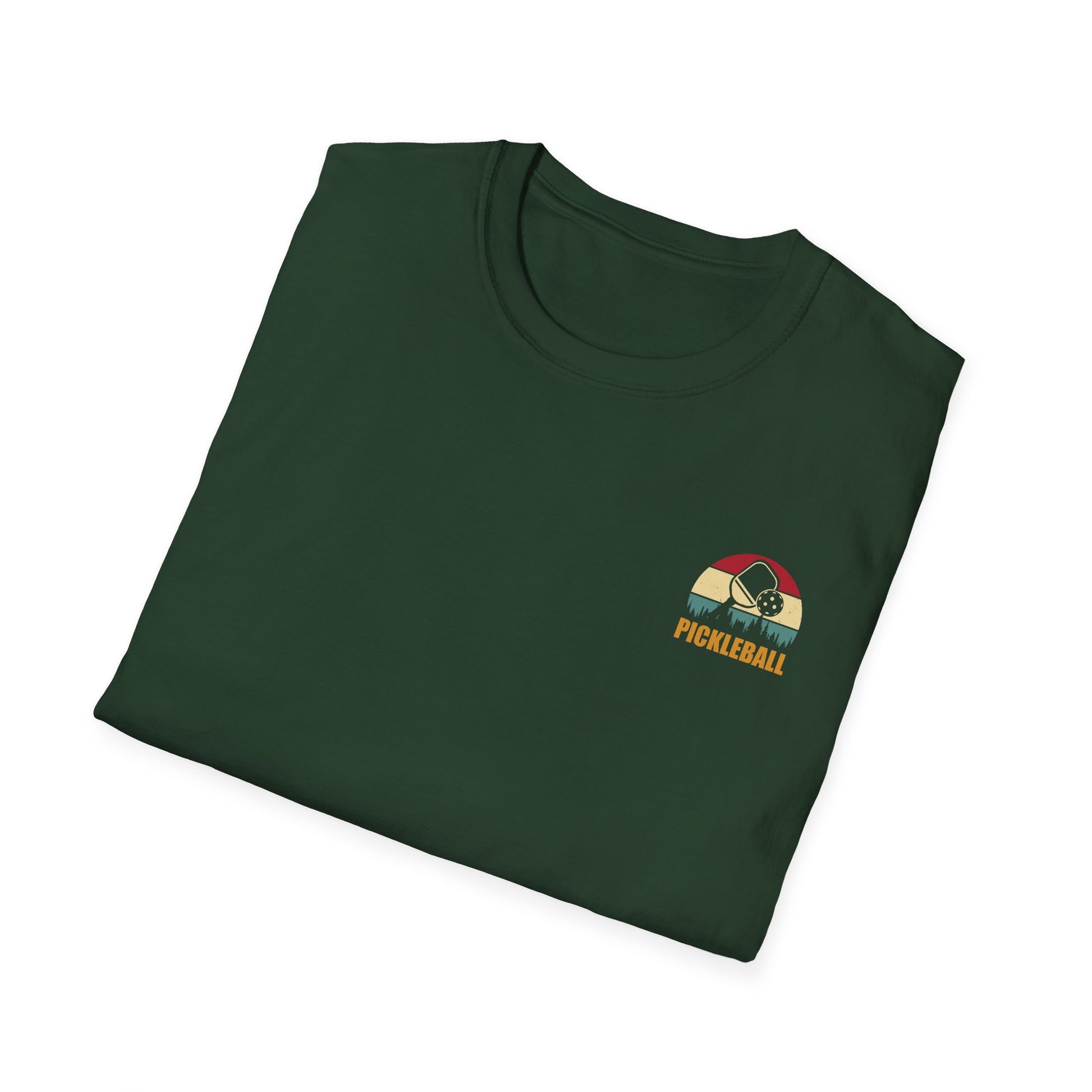 Men's Durable Pickleball T-shirt - Pickleball Is My Retirement Plan