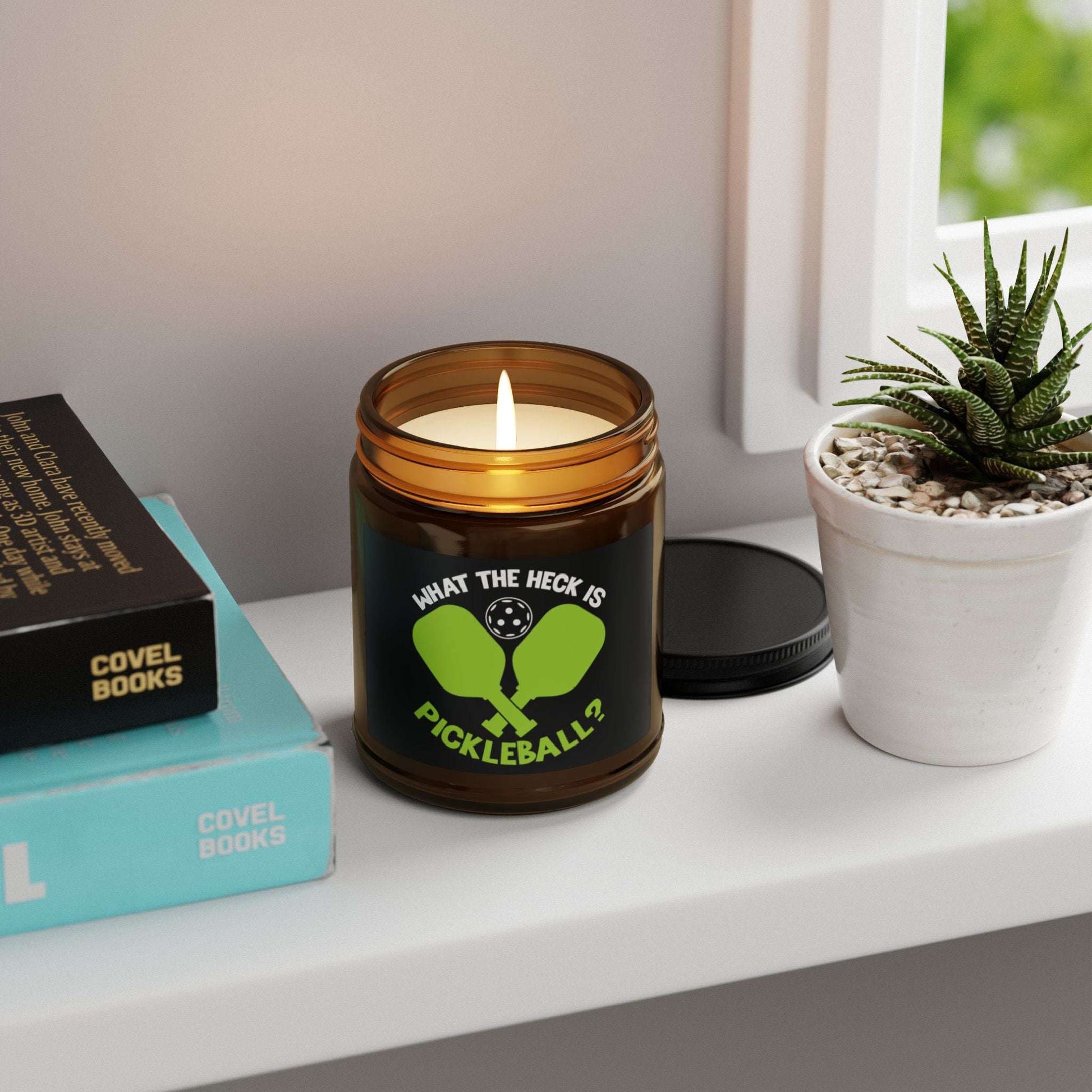 Pickleball Delightful Candle - Dad Grandpa Pickleball Legend