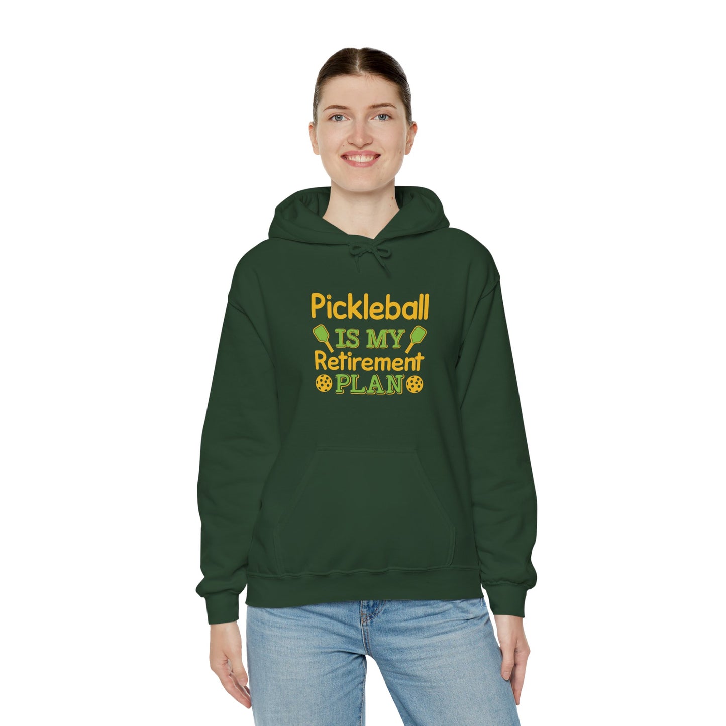 Women's Comfy Pickleball Hoodie - Pickleball Is My Retirement Plan