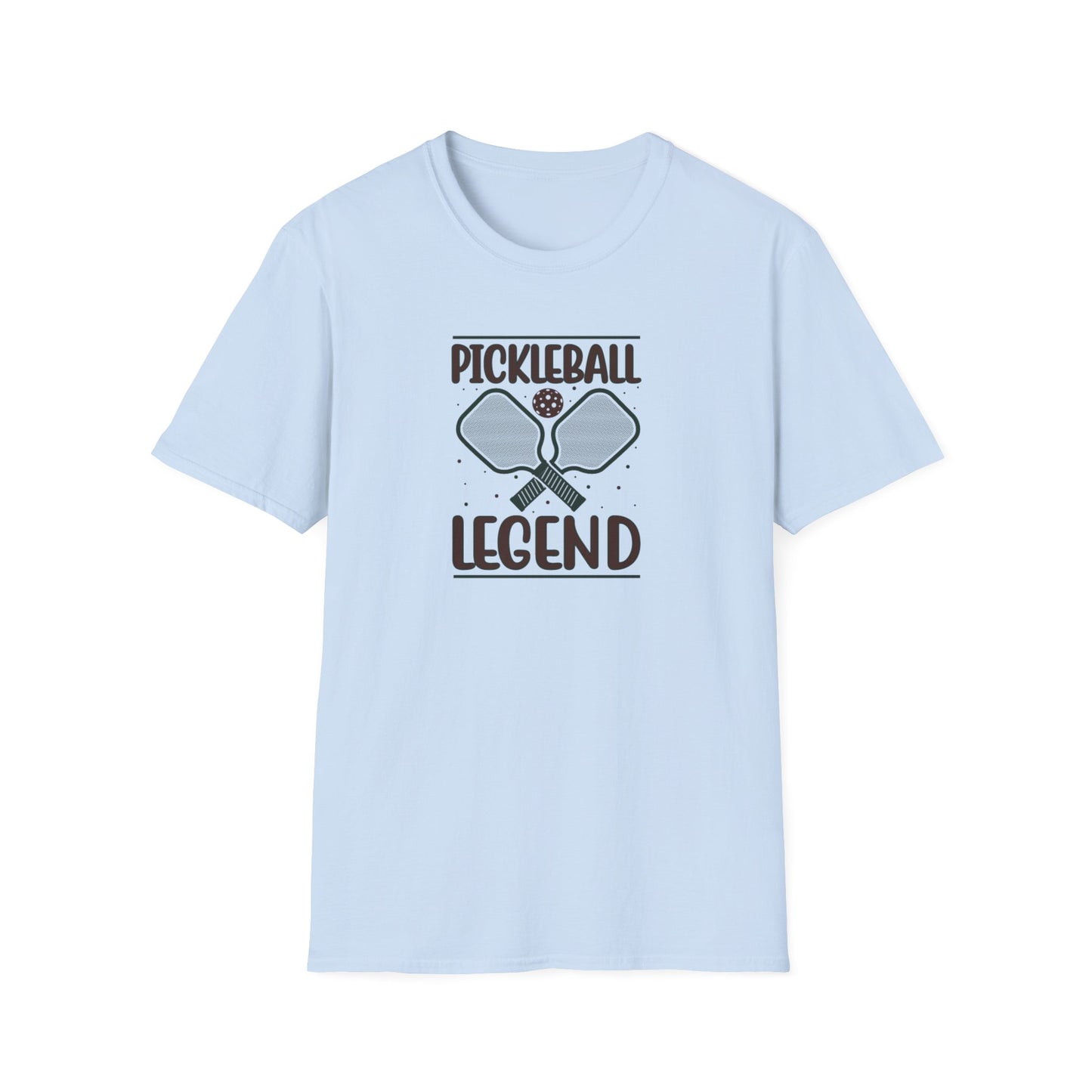 Women's Cute Pickleball T-shirt - Pickleball Legend Blue