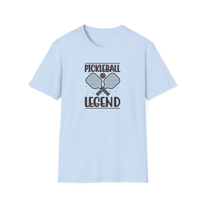 Women's Cute Pickleball T-shirt - Pickleball Legend Blue