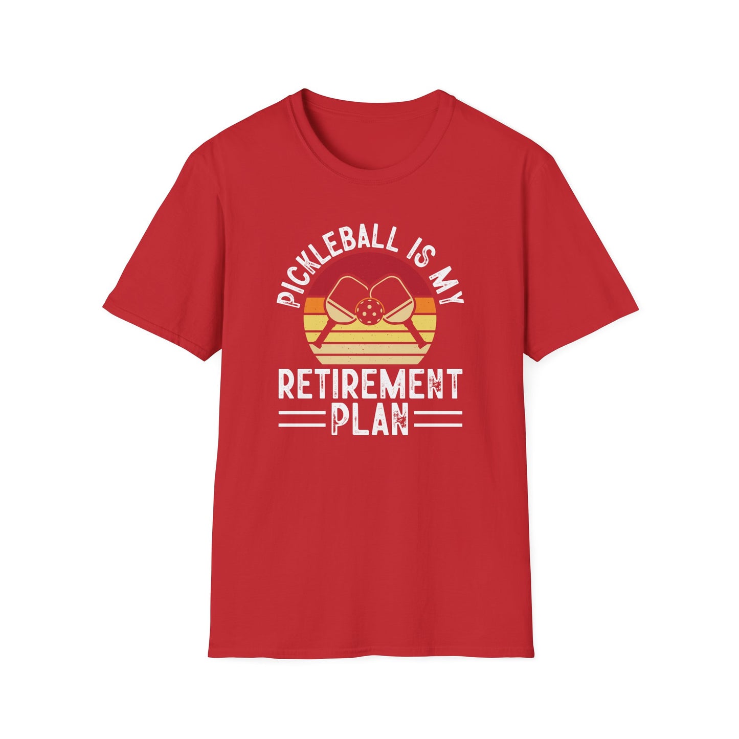 Women's Cool Pickleball T-shirt - Pickleball Is My Retirement Plan