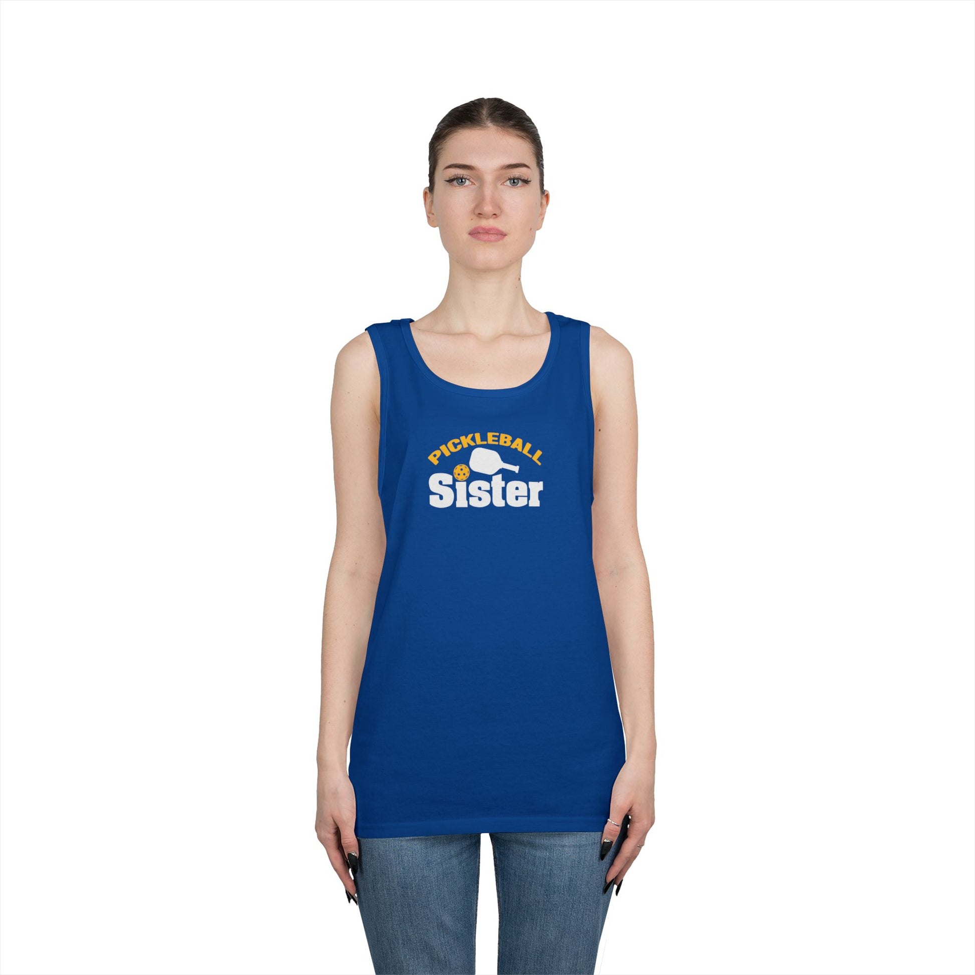 Women's Unique Pickleball Tank Top - Pickleball Sister
