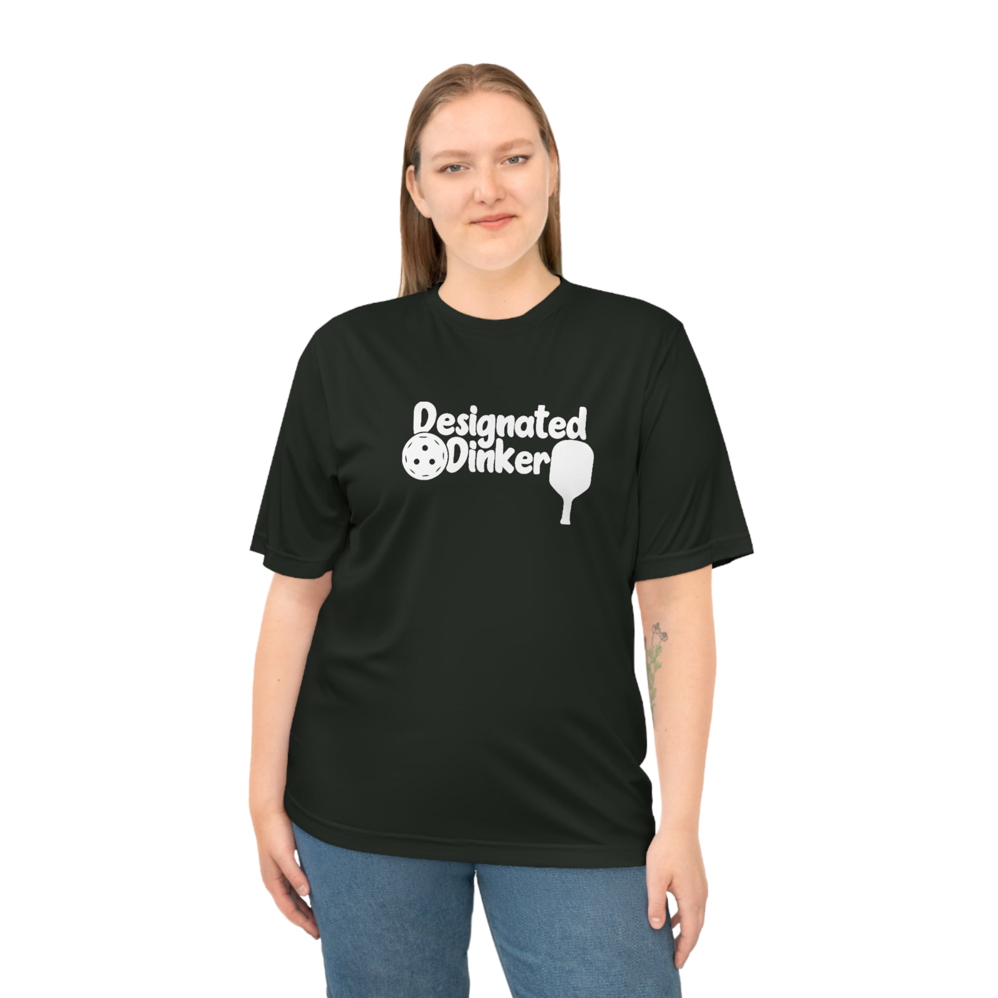 Women's Stylish Pickleball T-shirt - Designated Dinker