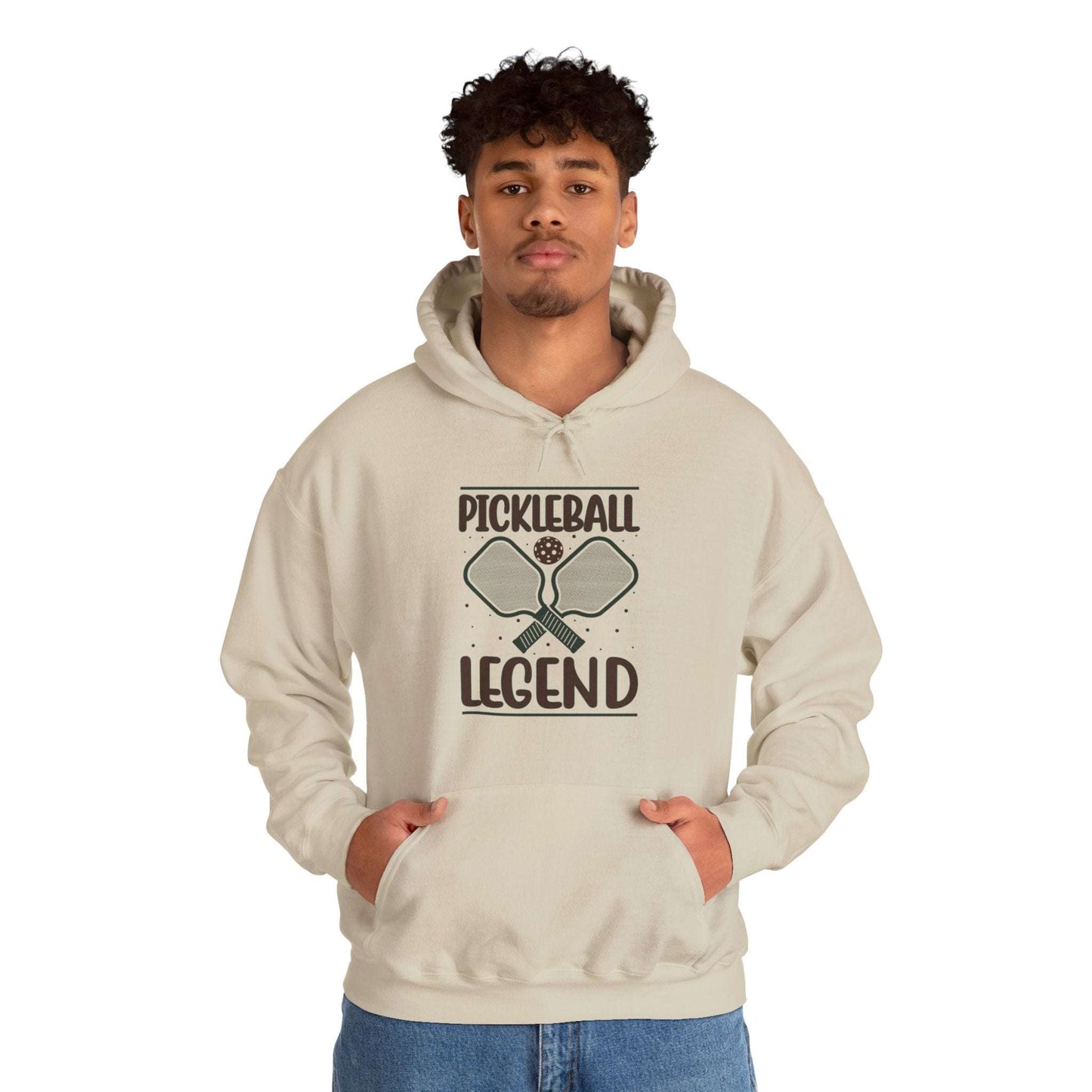 Men's Comfy Pickleball Hoodie - Pickleball Legend