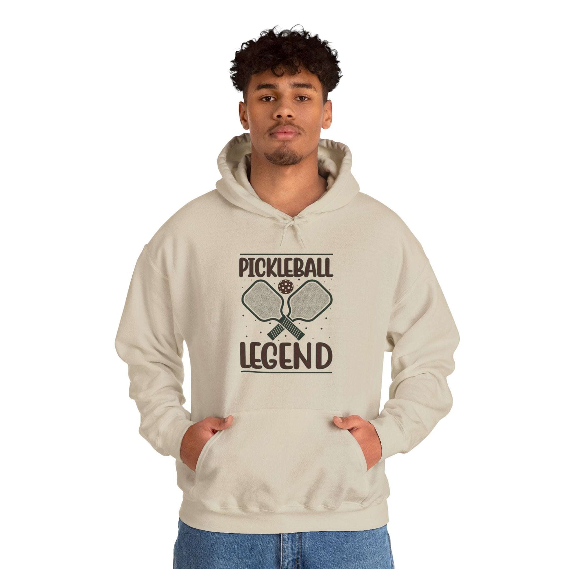 Men's Comfy Pickleball Hoodie - Pickleball Legend