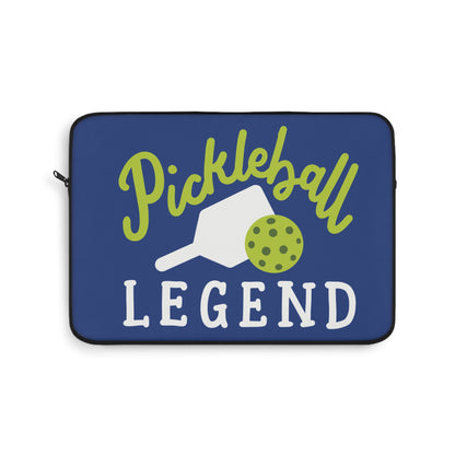 Pickleball Cool Laptop Sleeve - Pickleball Legend Blue