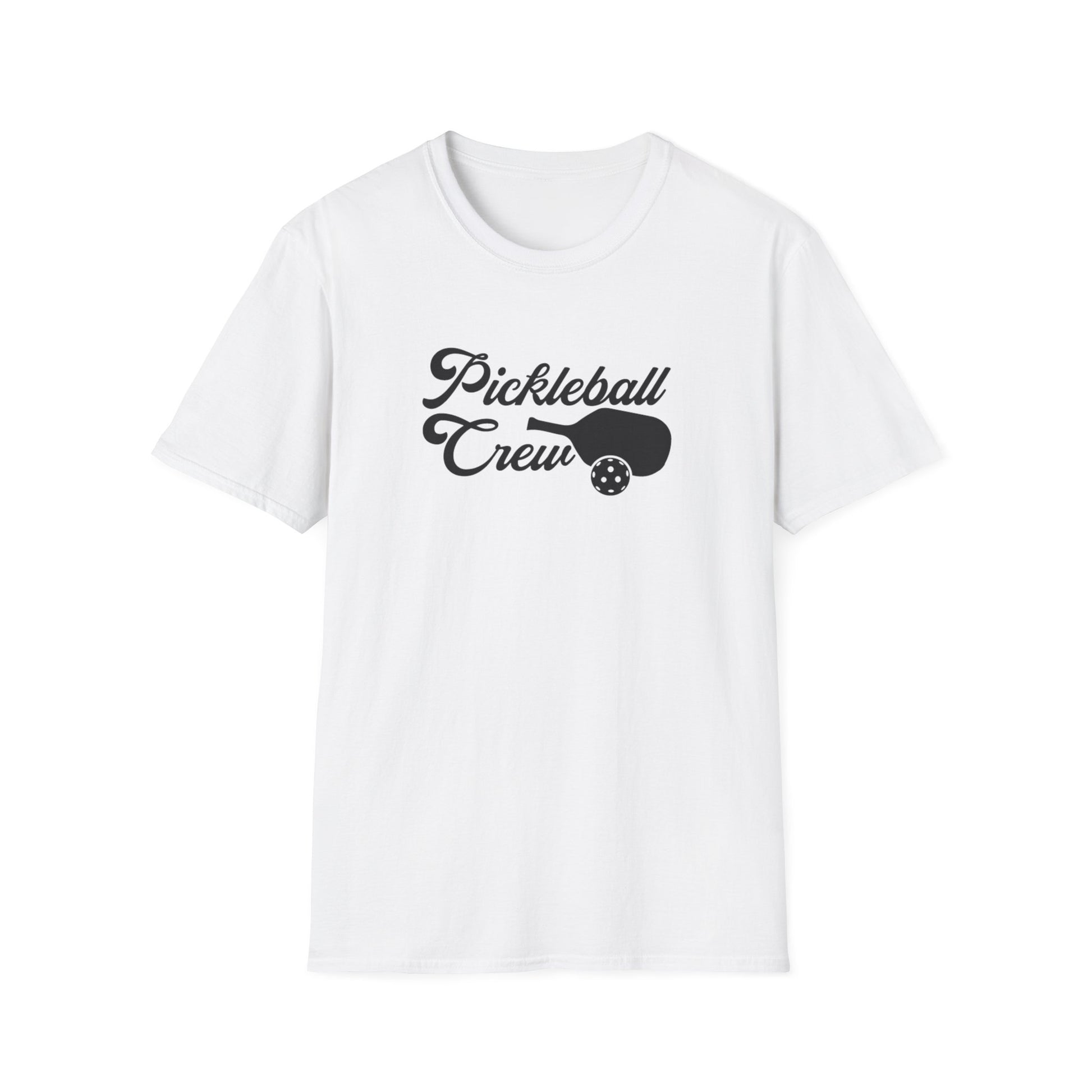 Women's Soft Pickleball T-shirt - Pickleball Crew White
