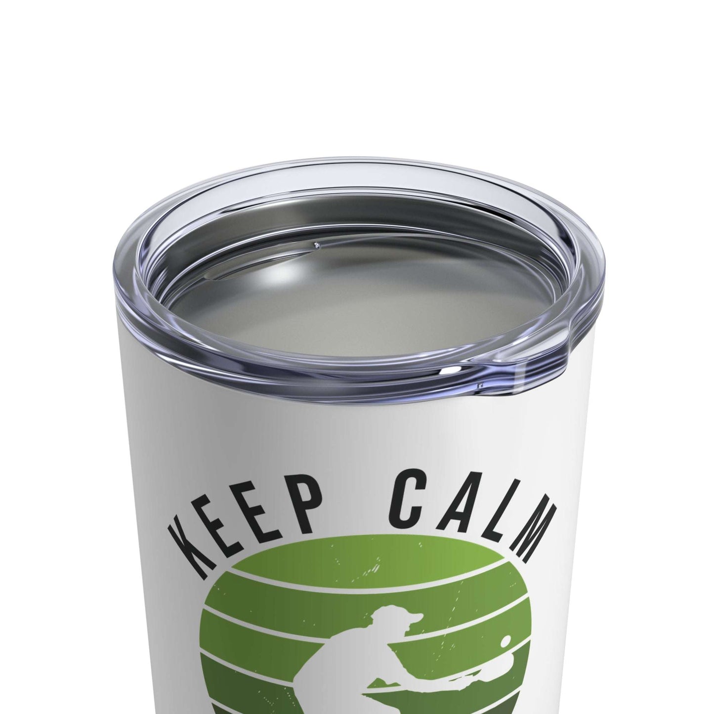 Pickleball Quirky Tumbler - Keep Calm and Play