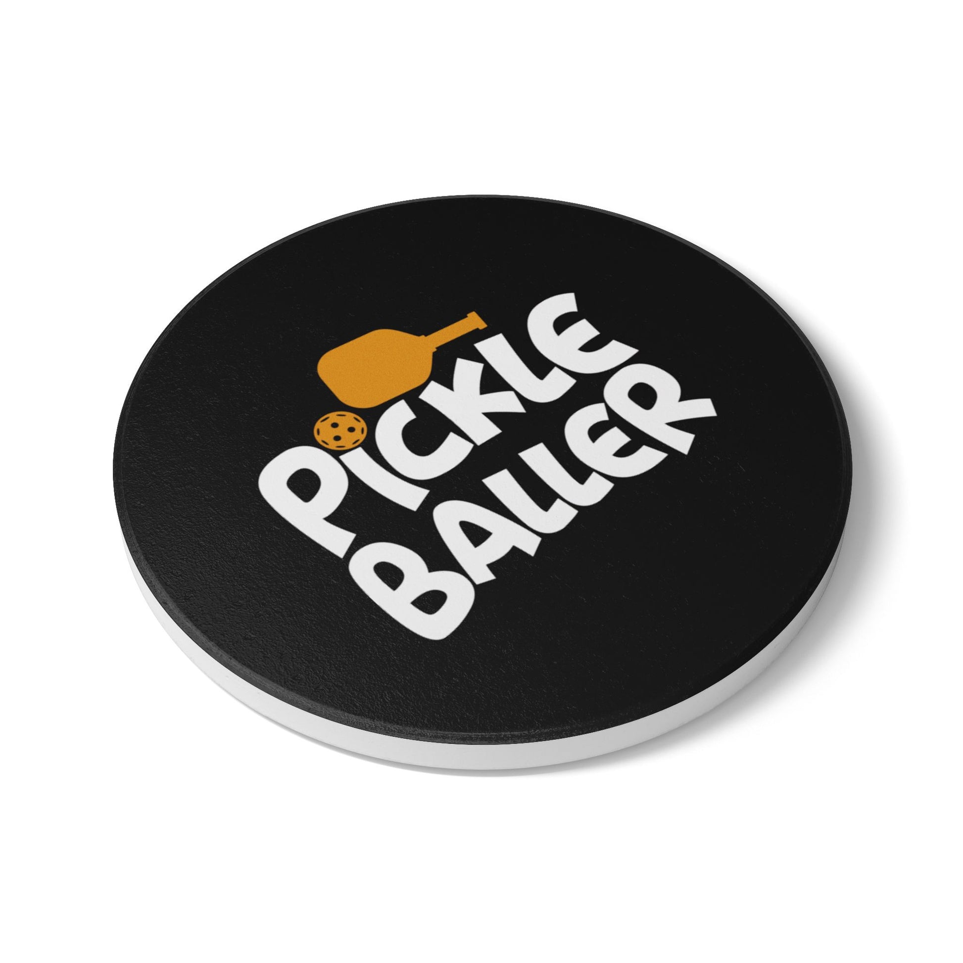 Pickleball Trendy Ceramic Coaster - Pickleballer