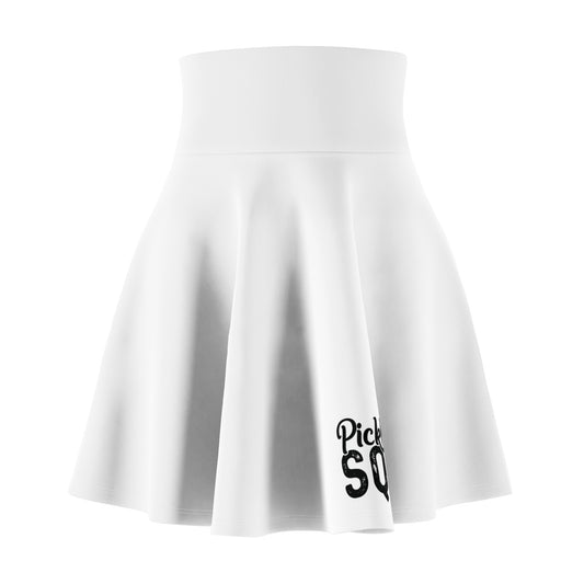 Women's Funny Pickleball Skirt - Pickleball Squad White