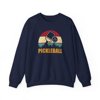 Women's Comfy Pickleball Sweatshirt - Pickleball Retro