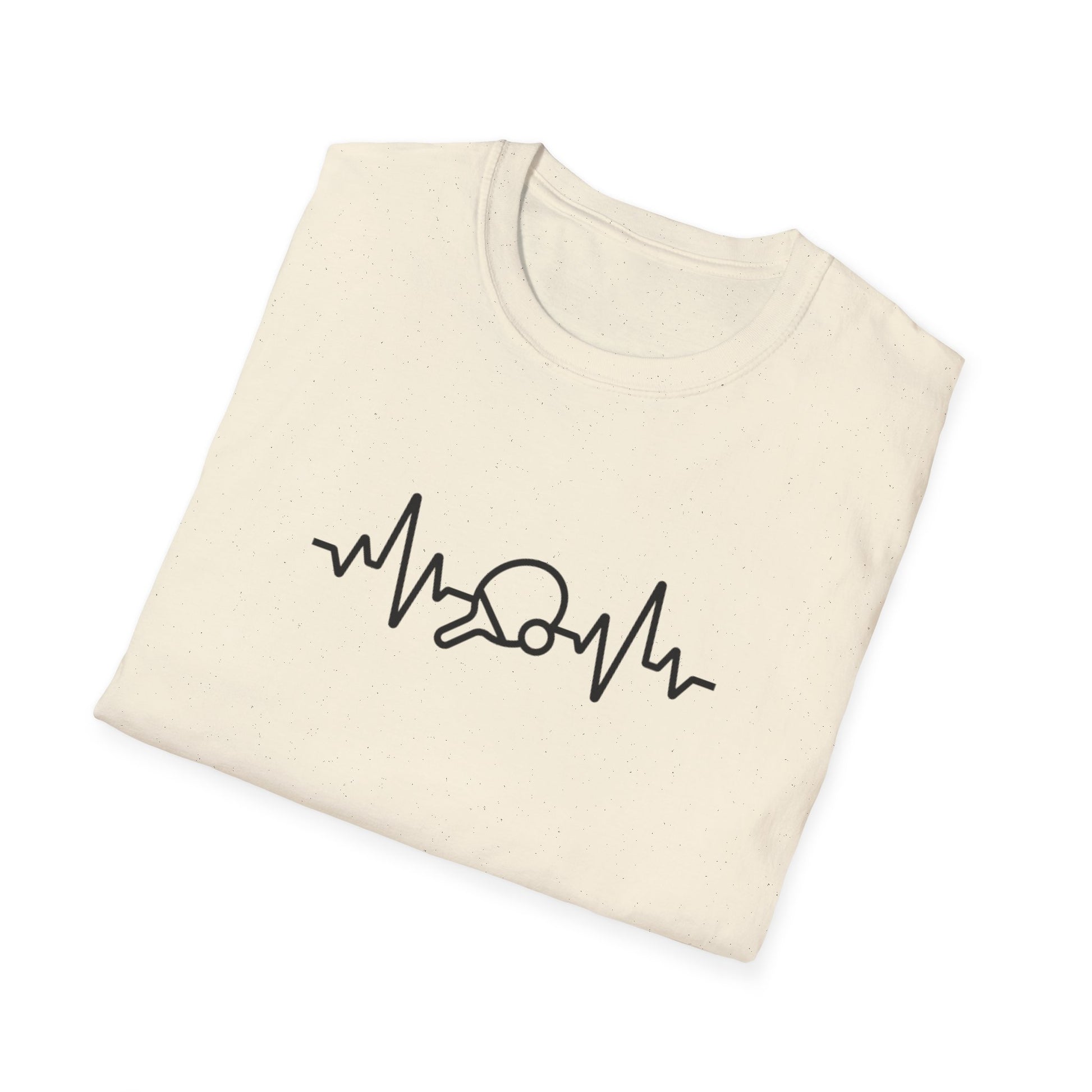 Men's Stylish Pickleball T-shirt - Pickleball Heartbeat
