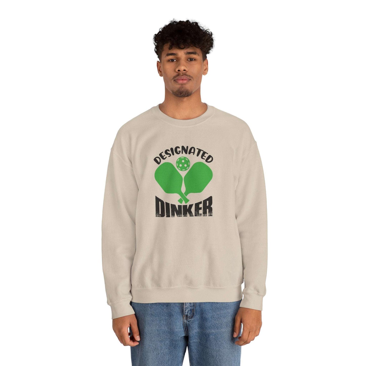 Men's Comfy Pickleball Sweatshirt - Designated Dinker
