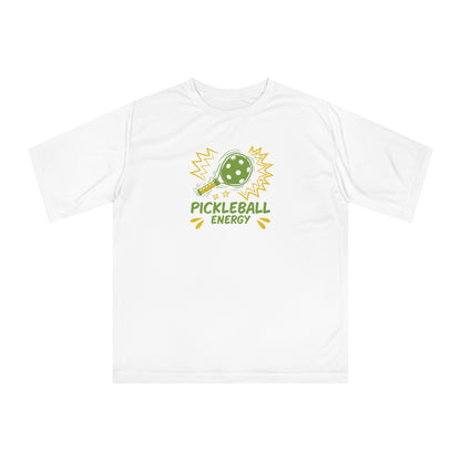 Women's Energetic Pickleball T-shirt - Pickleball Energy White