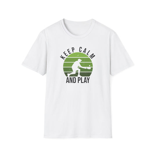 Women's Playful Pickleball T-shirt - Keep Calm and Play