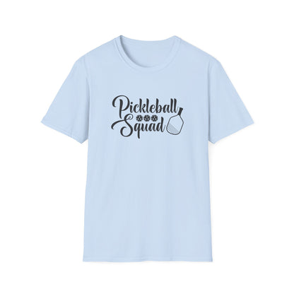 Women's Trendy Pickleball T-shirt - Pickleball Squad Blue
