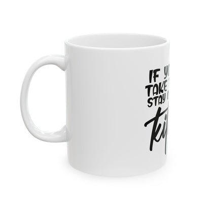 Pickleball Mug - If you cant take the heat stay out of the kitchen